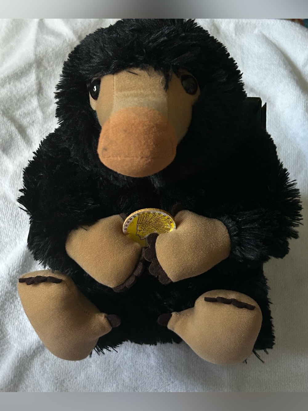 Fantastic Beasts Niffler Plush Stuffed Animal Fluffy Long Snouted NEW Noble